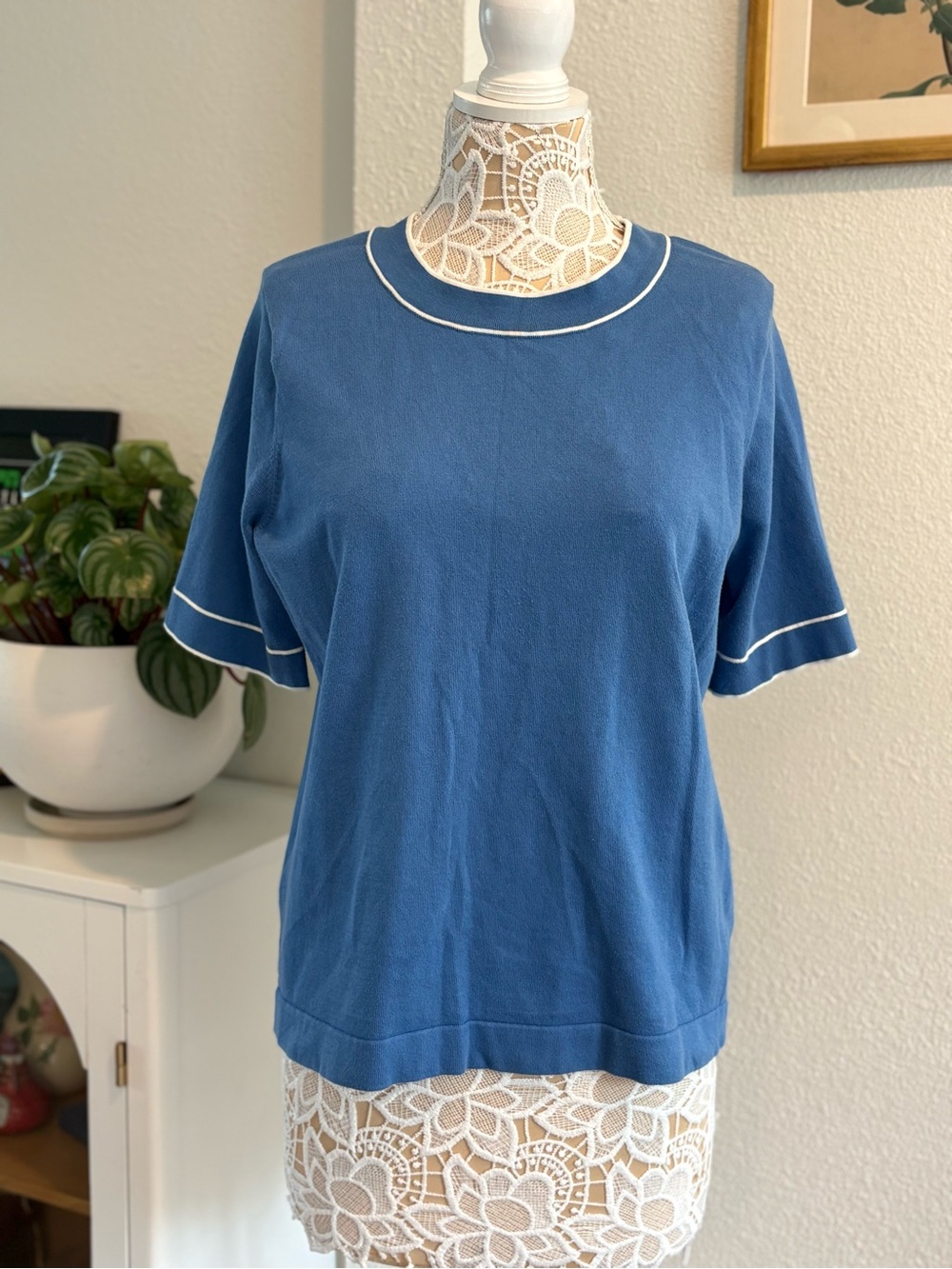 Boden Short-Sleeve Sweater